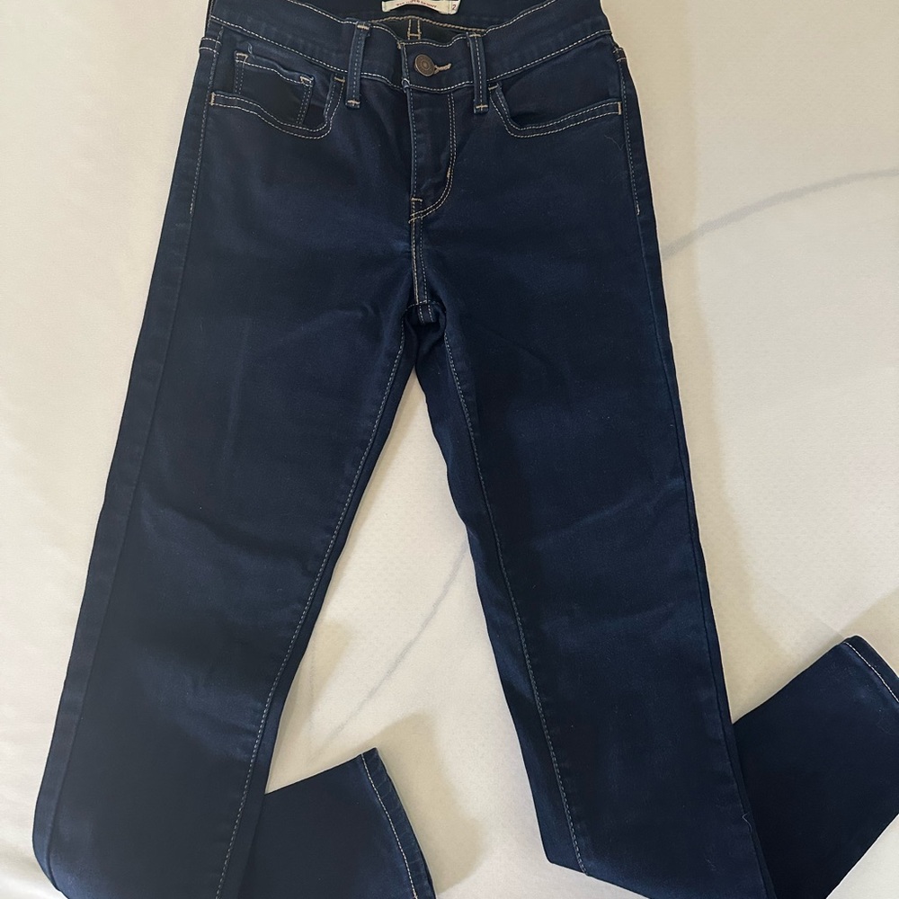 Levi's Women's Deep Indigo Skinny Jeans